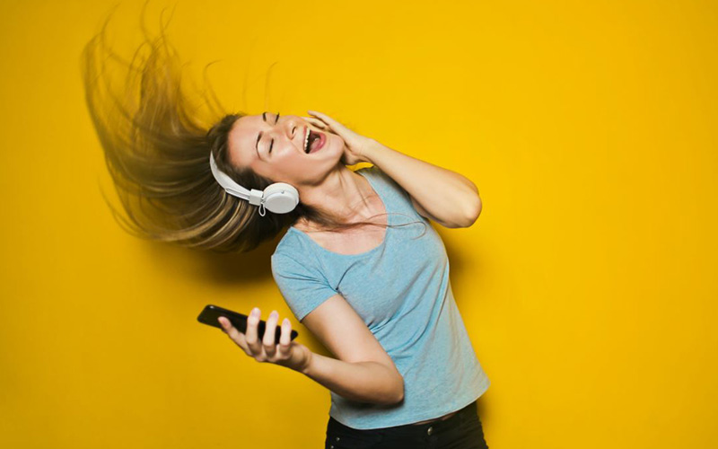 girl singing